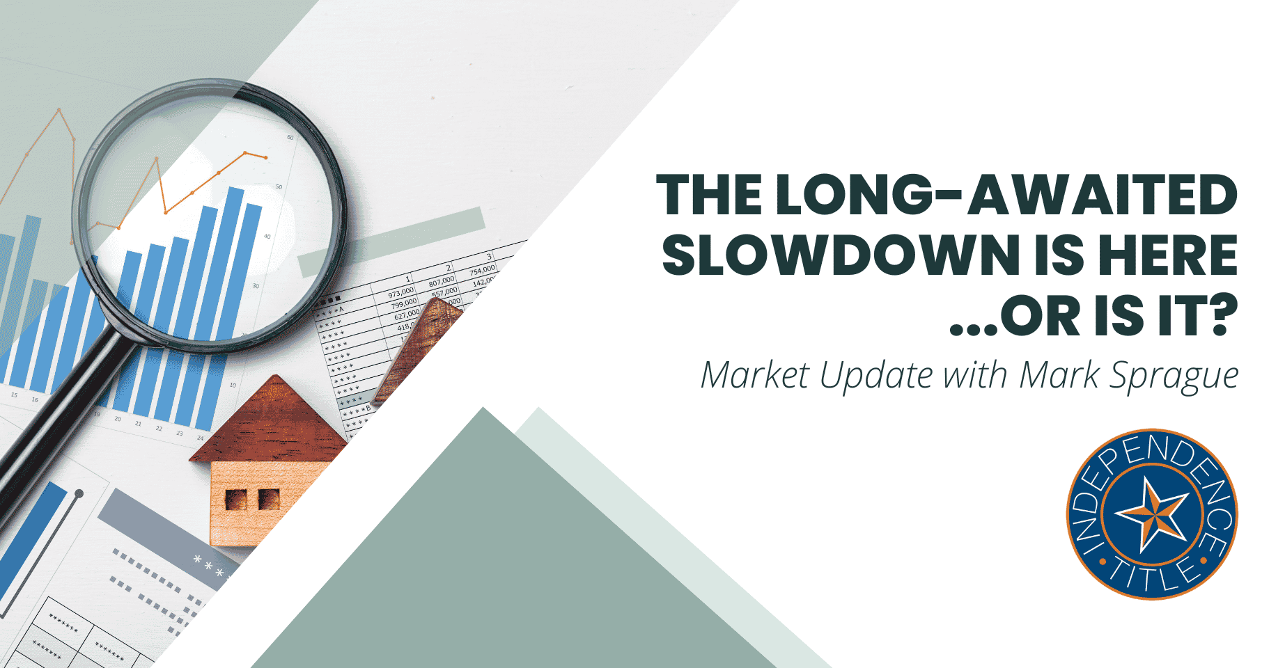 The LongAwaited Slowdown In the Pace of Economic Activity Nationally