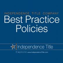 Best Practice Policies Link